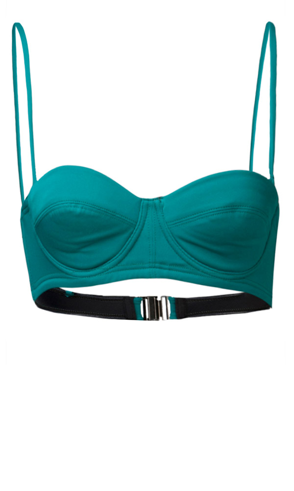 emerald bandeau top